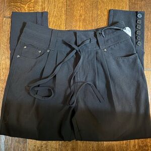 NWT Womens Black Pants Stretch Guess Jeans Brand Black